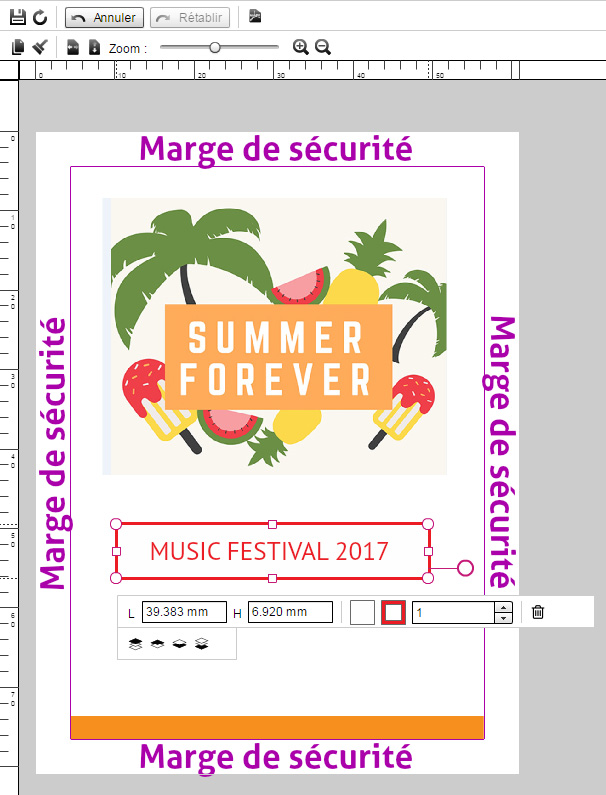 créer une affiche événementielle